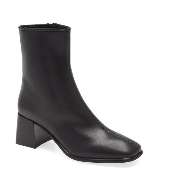 Jeffrey Campbell Black Ankle Boots - Picture 1 of 5